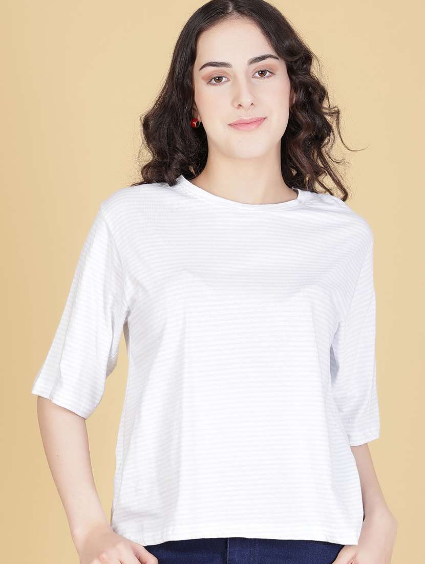 white cotton oversized tshirt