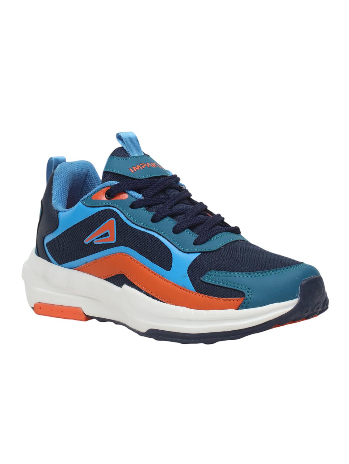 men blue lace up sneaker - 22015926 - Standard Image - 2