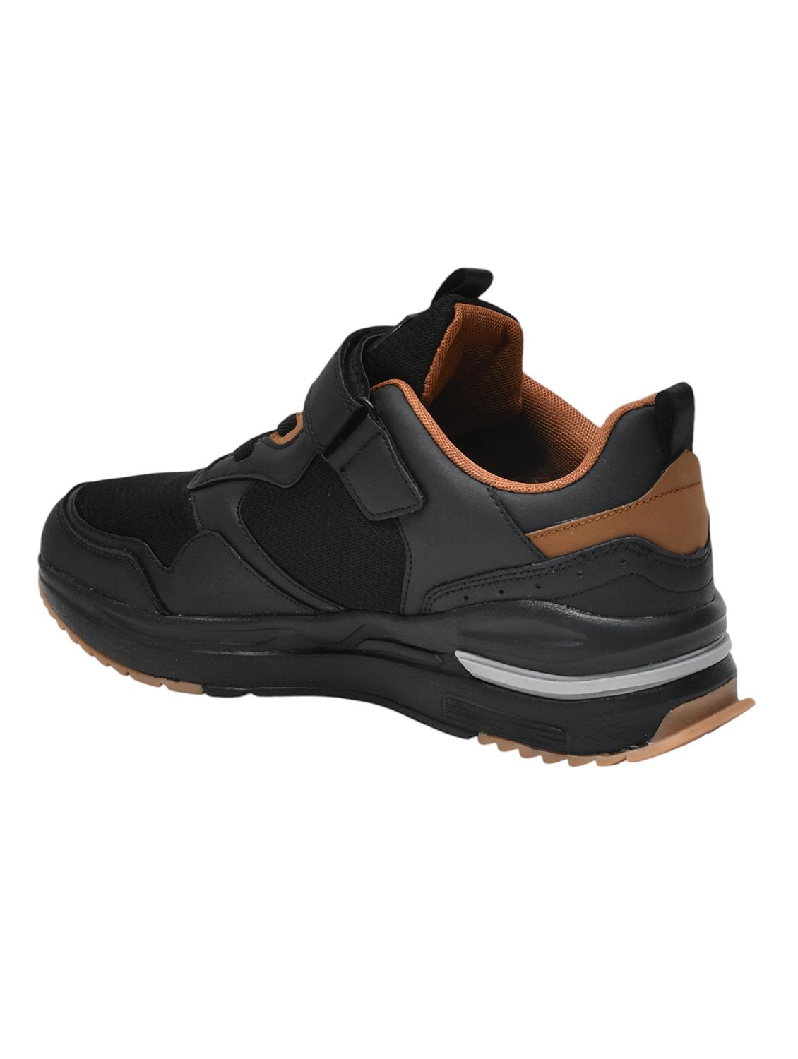 men black lace up sneaker - 22015937 - Standard Image - 2