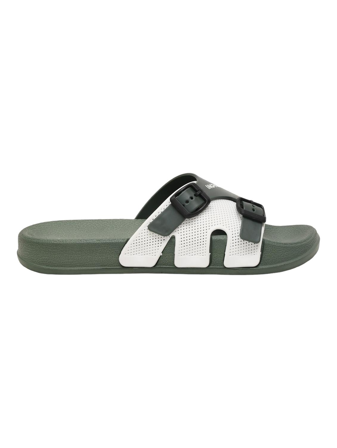 men olive slip on slider - 22016033 - Standard Image - 2