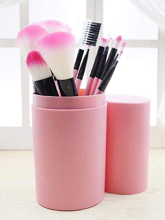 pack of 10 professional makeup brushes with container(color may vary) - 22016579 - Standard Image - 2