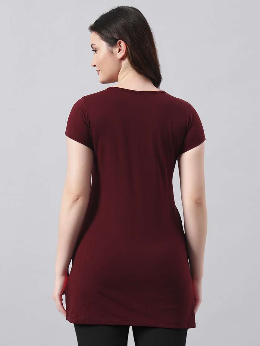 women printed short sleeve regular fit t-shirt - 22017394 -  Standard Image - 2