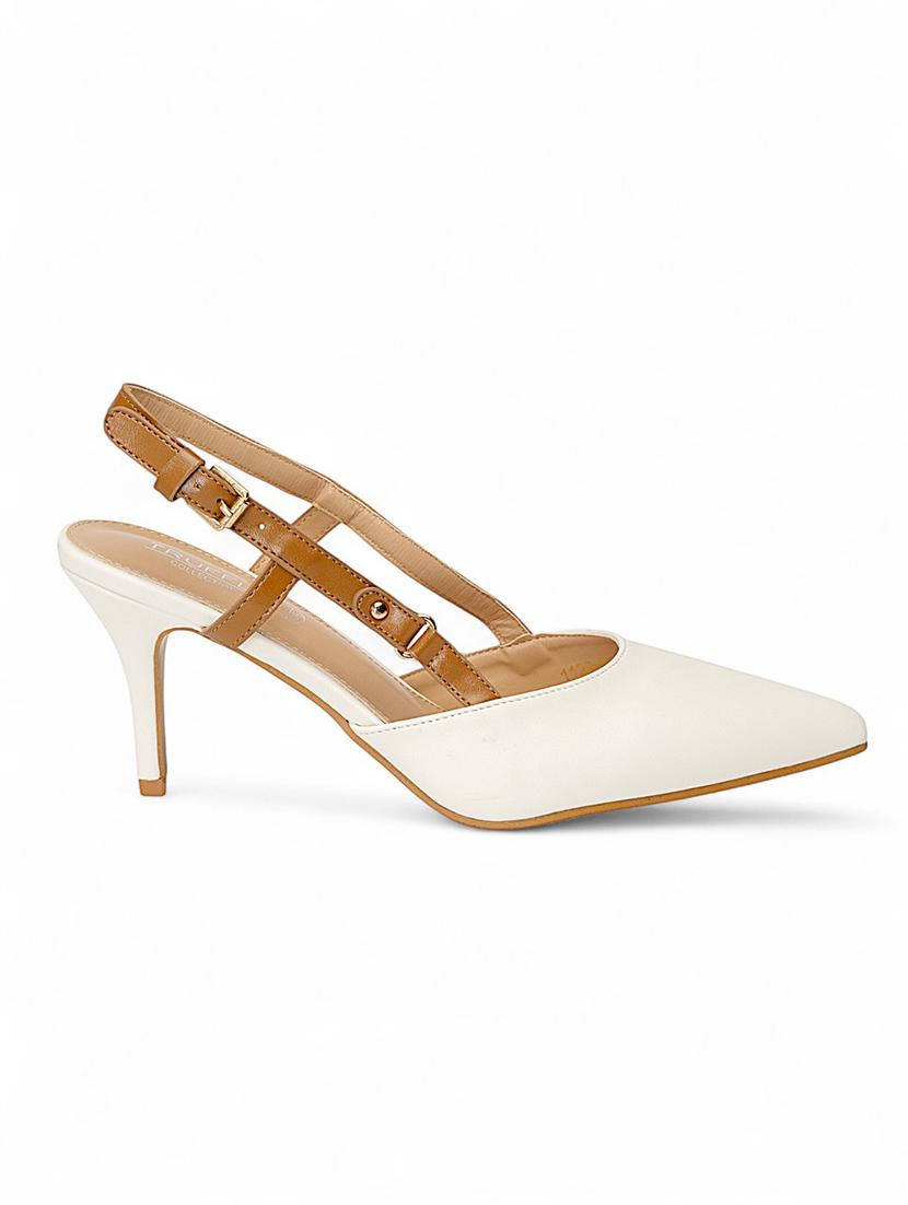 women white pointed pump - 22017436 - Standard Image - 2