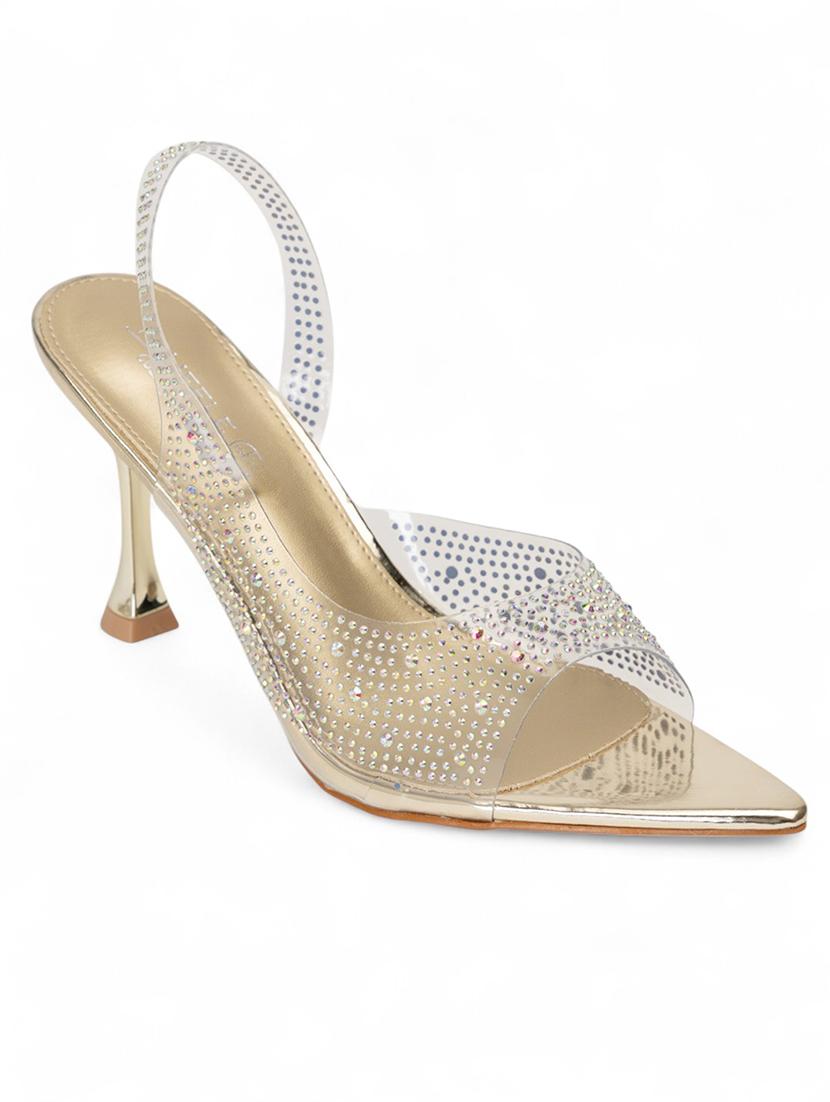 women embellished back strap sandal - 22017438 - Standard Image - 2
