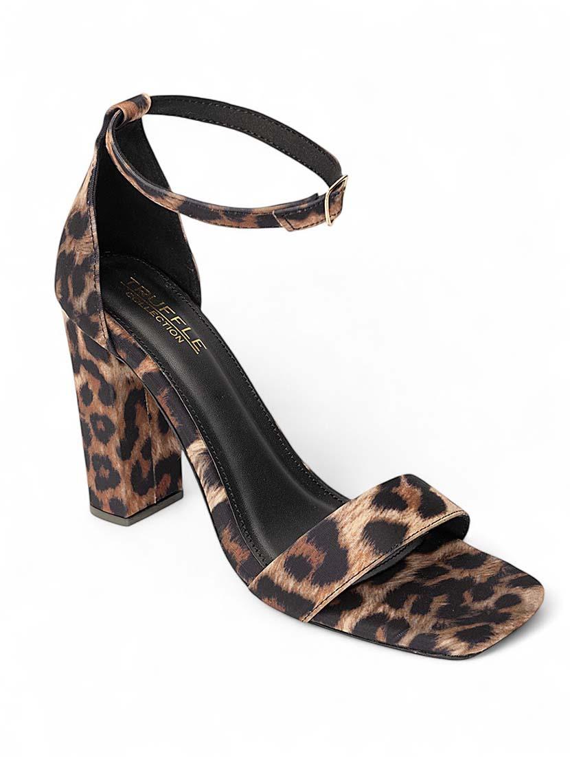 women brown ankle strap sandal - 22017462 - Standard Image - 2