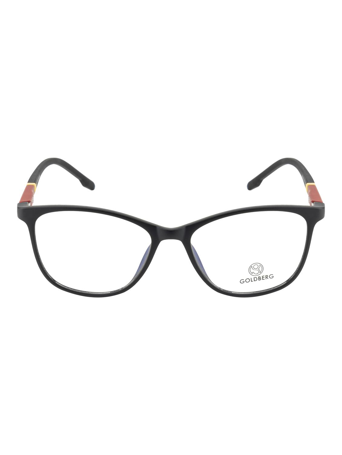 goldberg cat-eye matt black spectacles frame for women - 22017500 - Zoom Image - 0