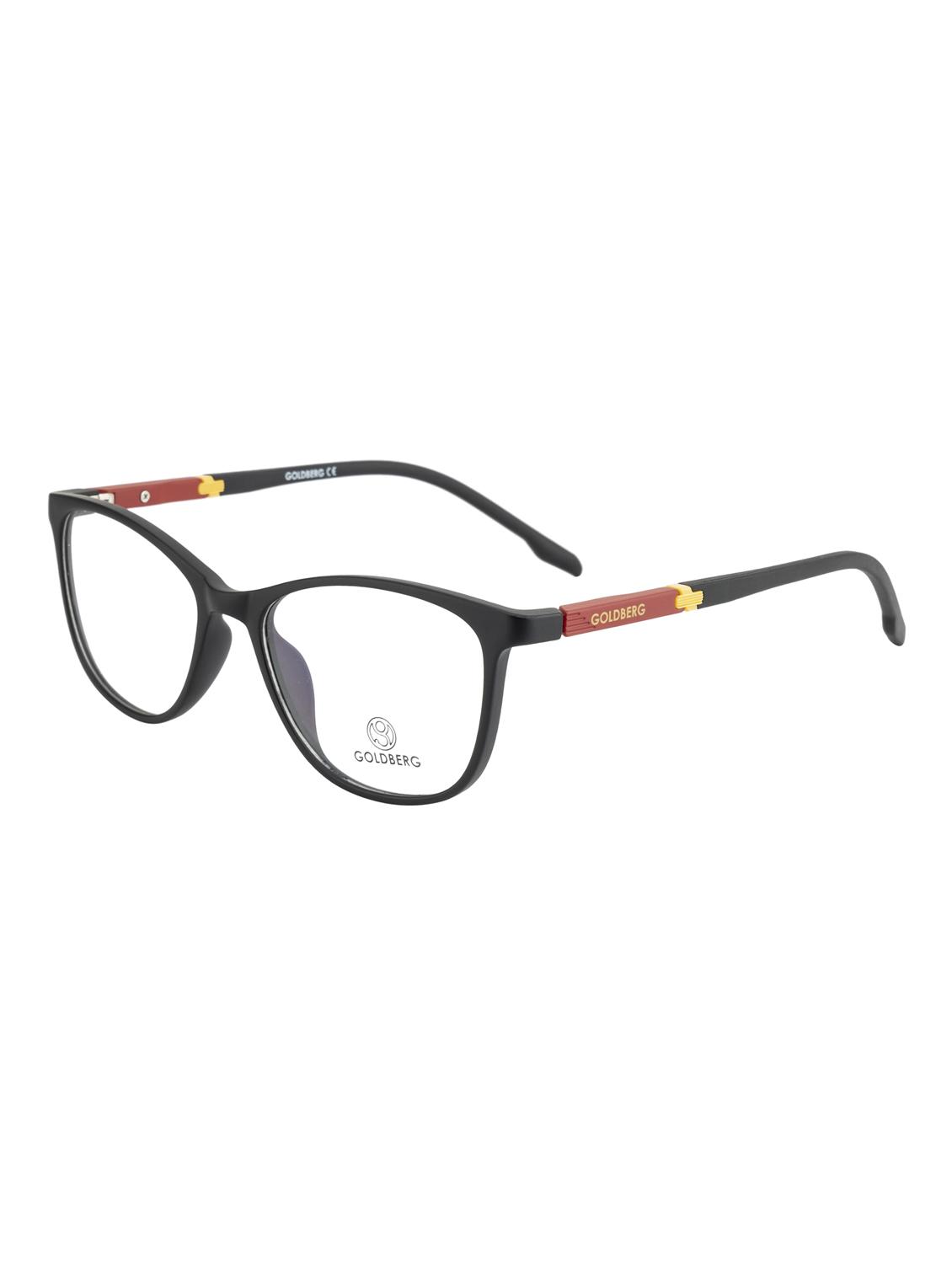 goldberg cat-eye matt black spectacles frame for women - 22017500 - Standard Image - 2