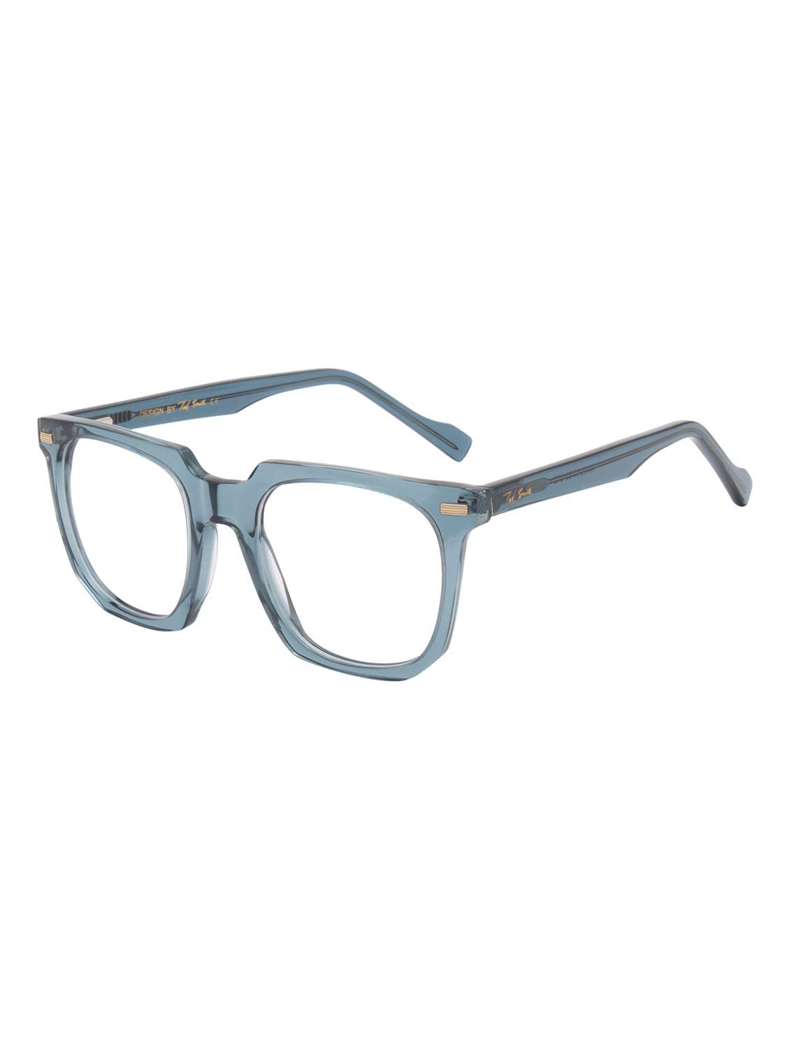ted smith green square premium italian acetate frames for unisex - 22017678 -  Standard Image - 2