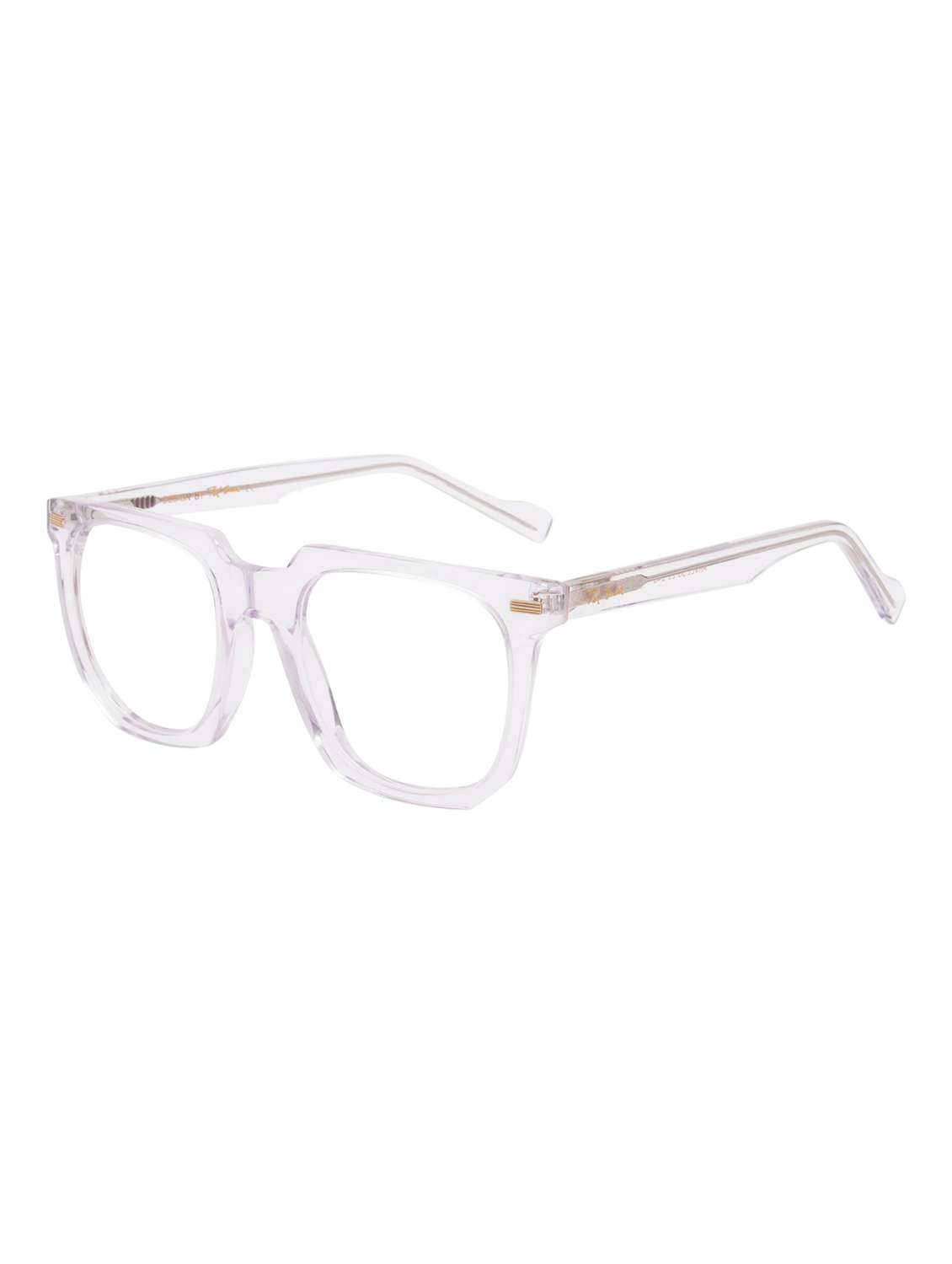 ted smith transparent square premium italian acetate frames for unisex - 22017681 -  Standard Image - 2