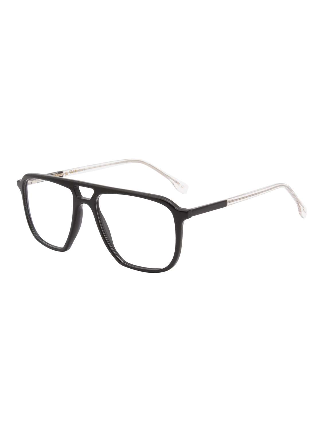 ted smith black aviator premium italian acetate frame - 22017700 -  Standard Image - 2