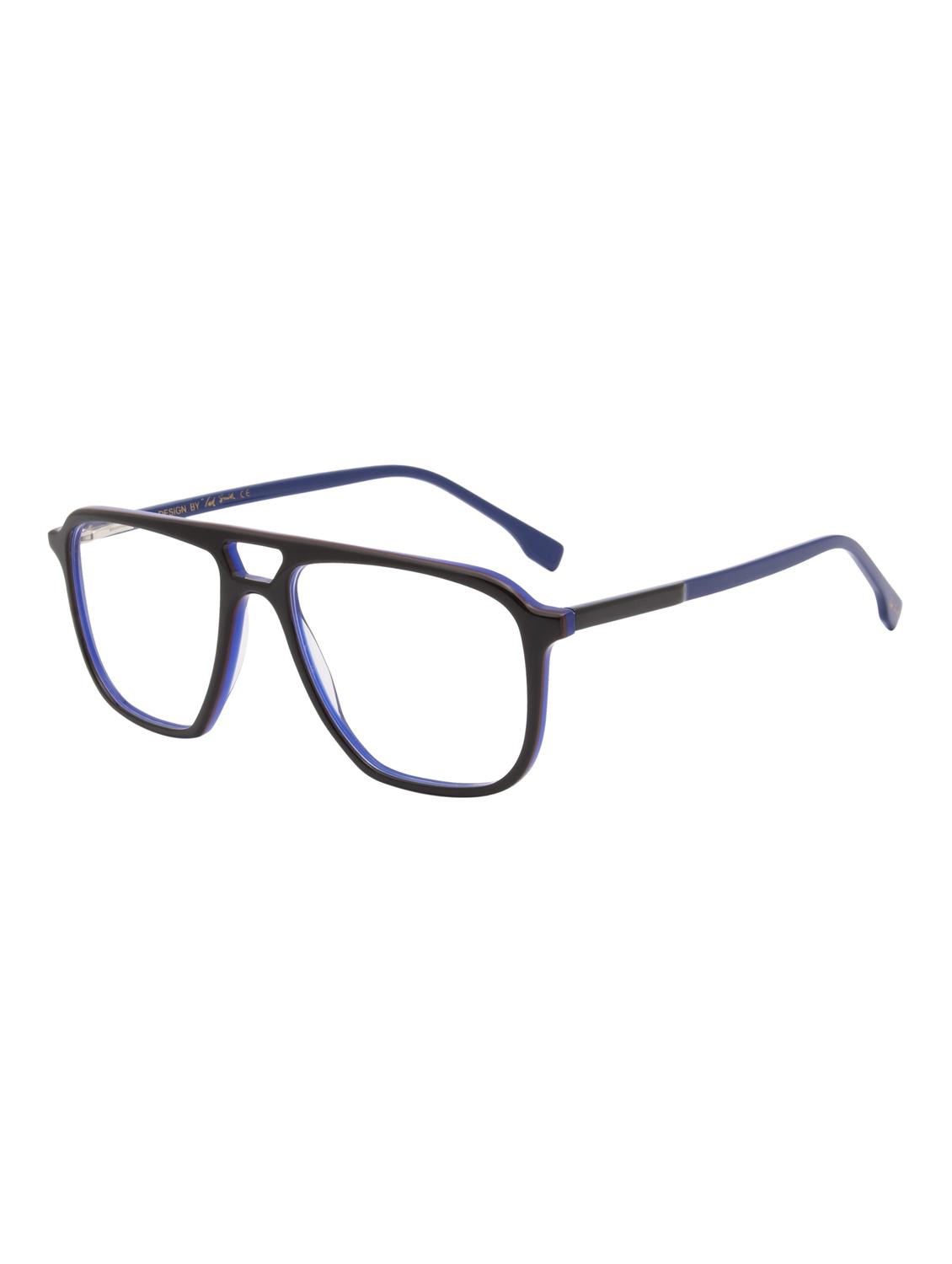 ted smith black inside blue aviator premium italian acetate frame - 22017701 - Standard Image - 2