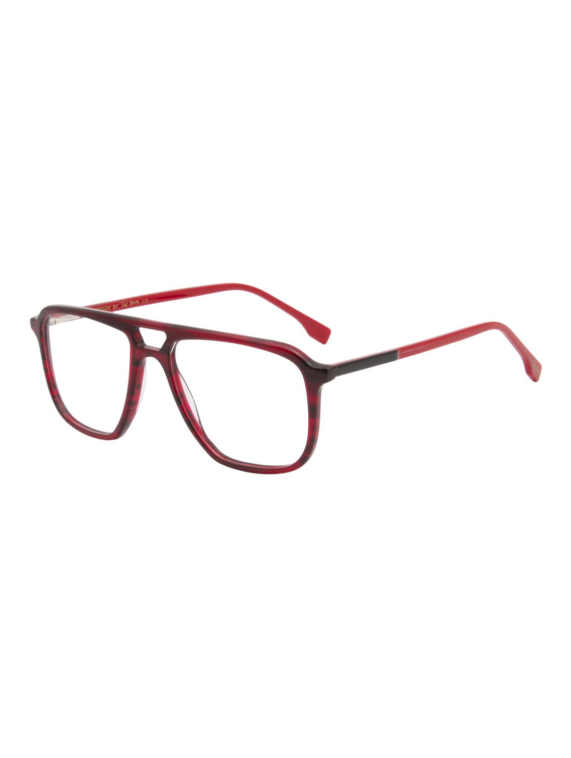 ted smith demi red aviator premium italian acetate frame - 22017703 - Standard Image - 2