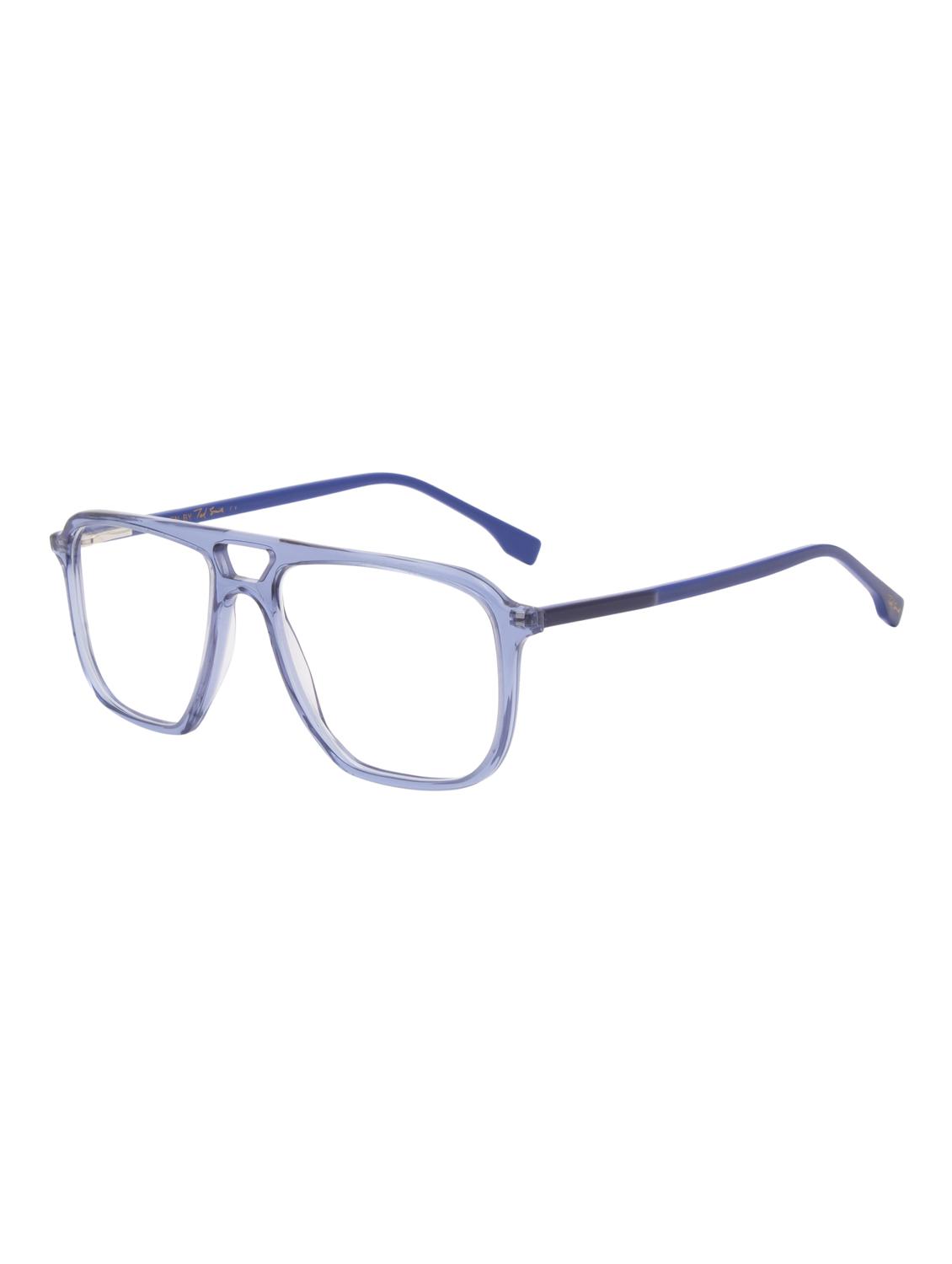 ted smith transparent blue aviator premium italian acetate frame - 22017704 - Standard Image - 2