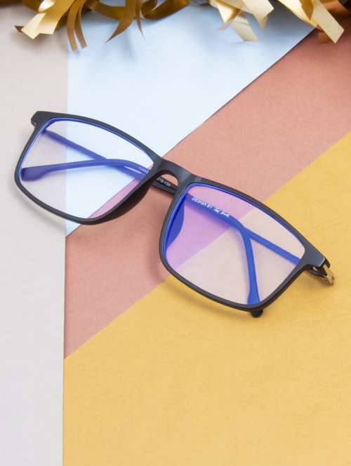 ted smith rectangle spectacles frames for men & women - 22017787 - Standard Image - 0