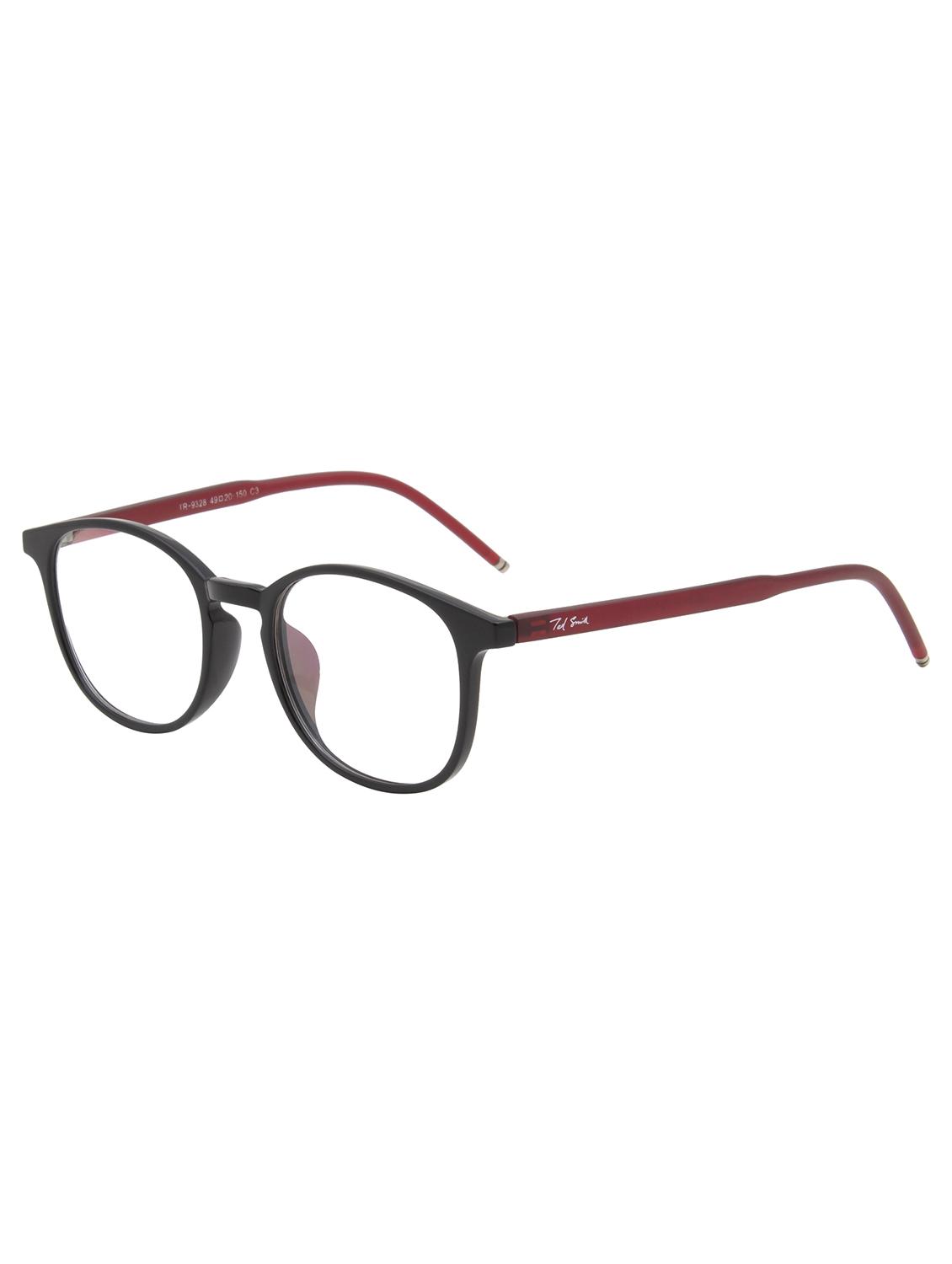 ted smith square spectacles frames for men & women - 22017812 - Standard Image - 2