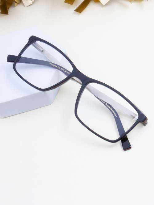ted smith rectangle spectacles frames for men & women - 22017837 - Standard Image - 0