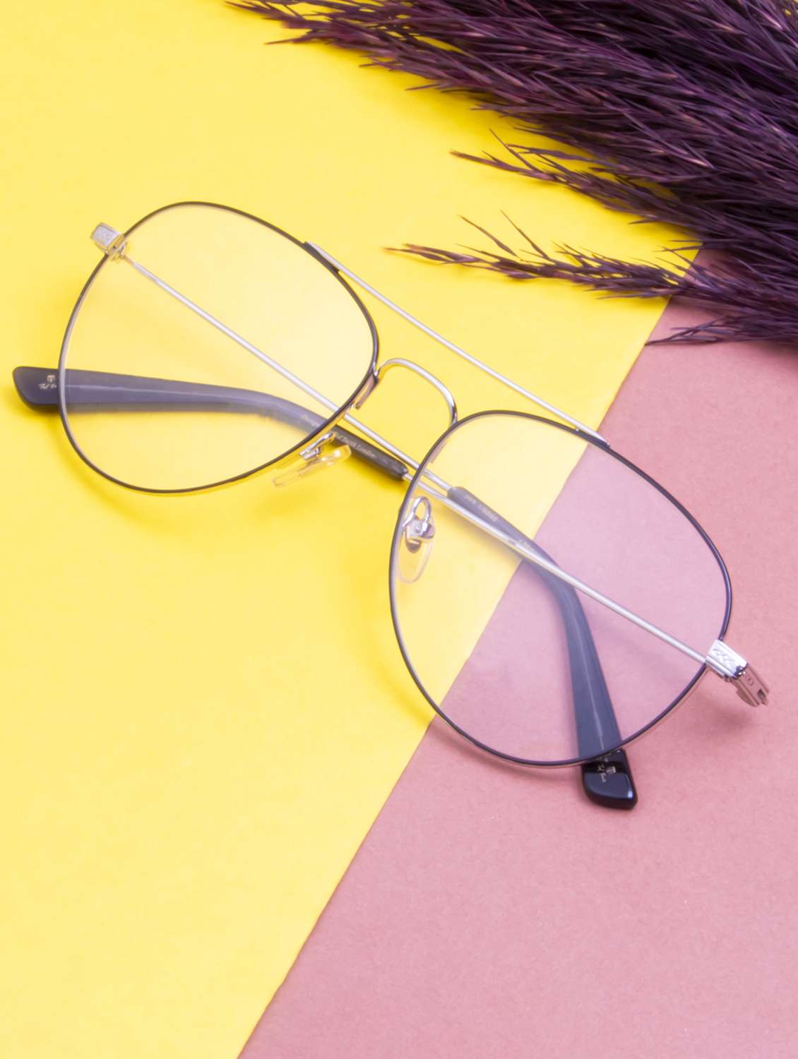 ted smith aviator spectacles frames for men & women - 22017839 - Zoom Image - 0