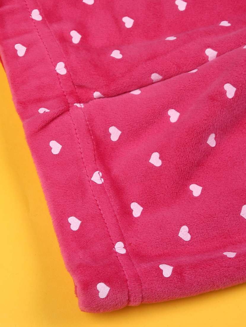 girls printed mid rise winterwear leggings - 22018072 -  Standard Image - 2