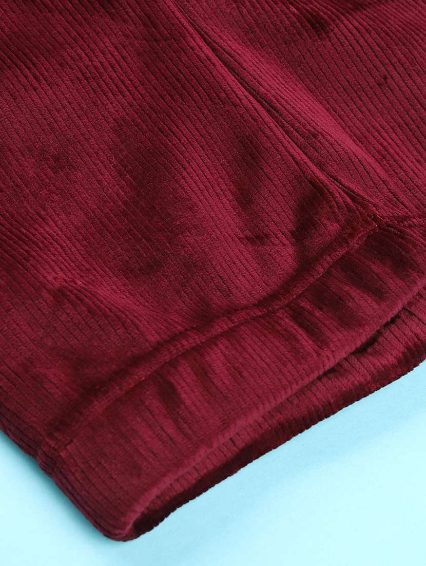 girls solid mid rise winterwear leggings - 22018094 -  Standard Image - 2