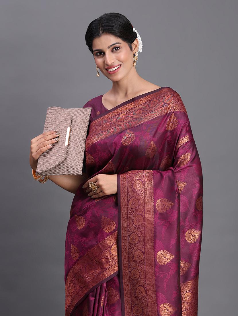 women self design banarasi saree with blouse - 22018600 - Standard Image - 2