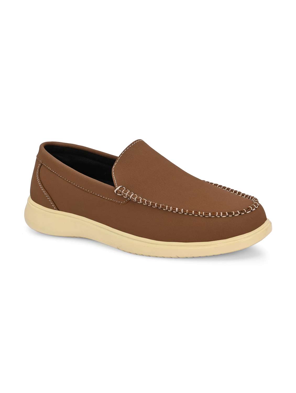 men tan slip on loafer - 22018924 - Standard Image - 2