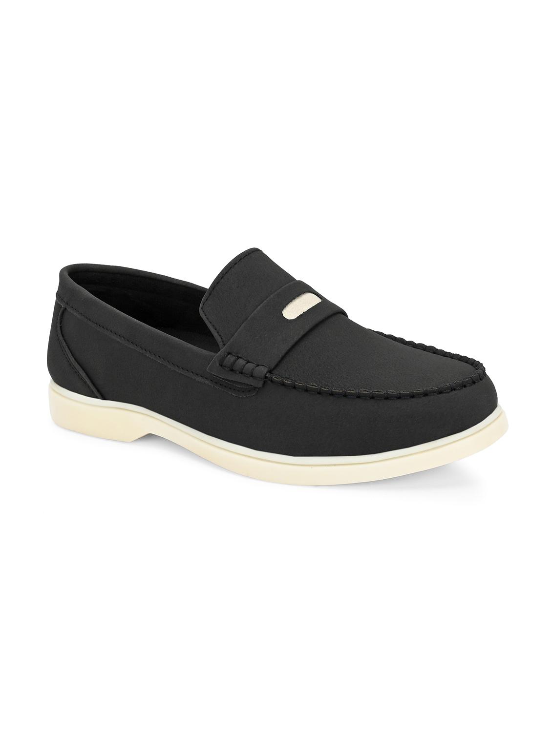 men black slip on loafer - 22018925 - Standard Image - 2