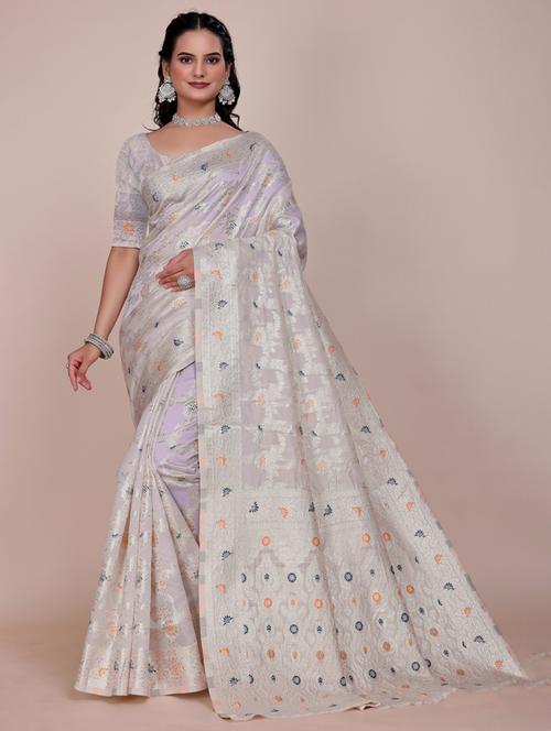 women self design banarasi saree with blouse - 22018974 -  Standard Image - 0