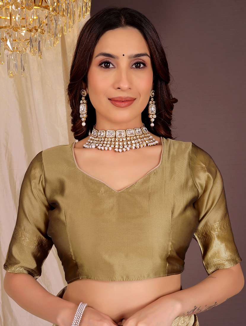 women self design banarasi saree with blouse - 22019080 -  Standard Image - 2