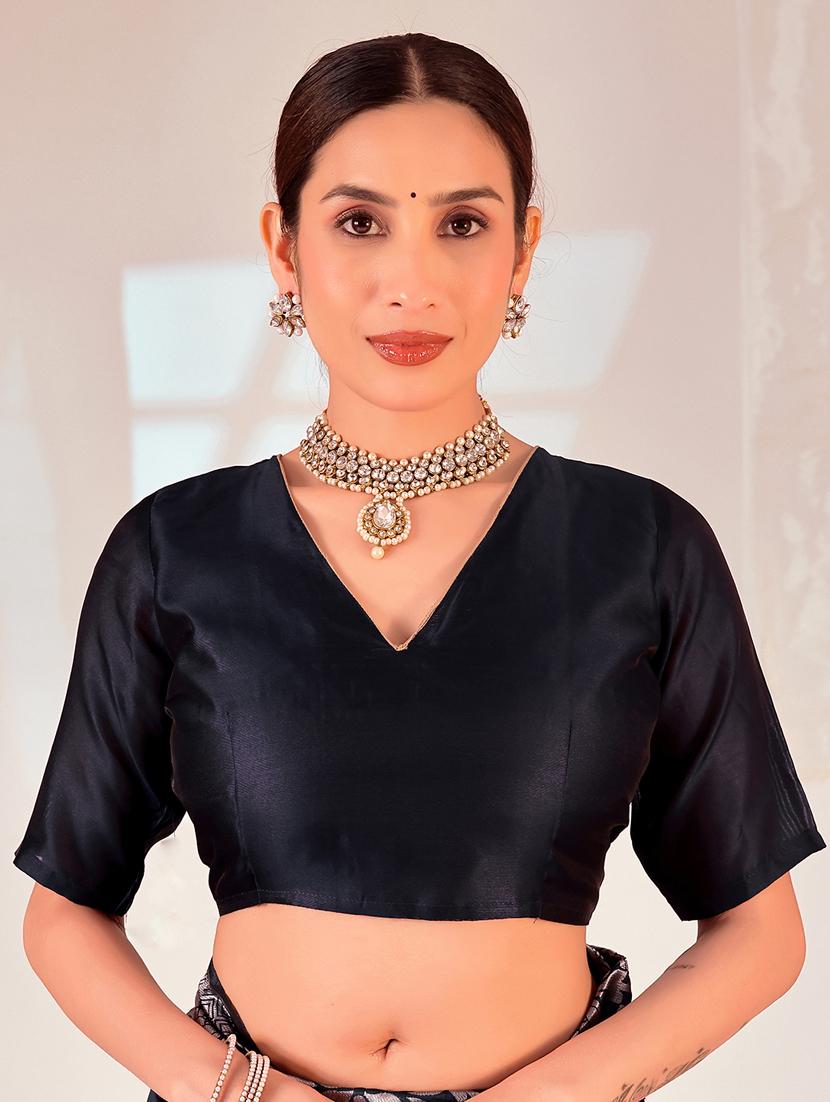 women self design banarasi saree with blouse - 22019086 - Standard Image - 2