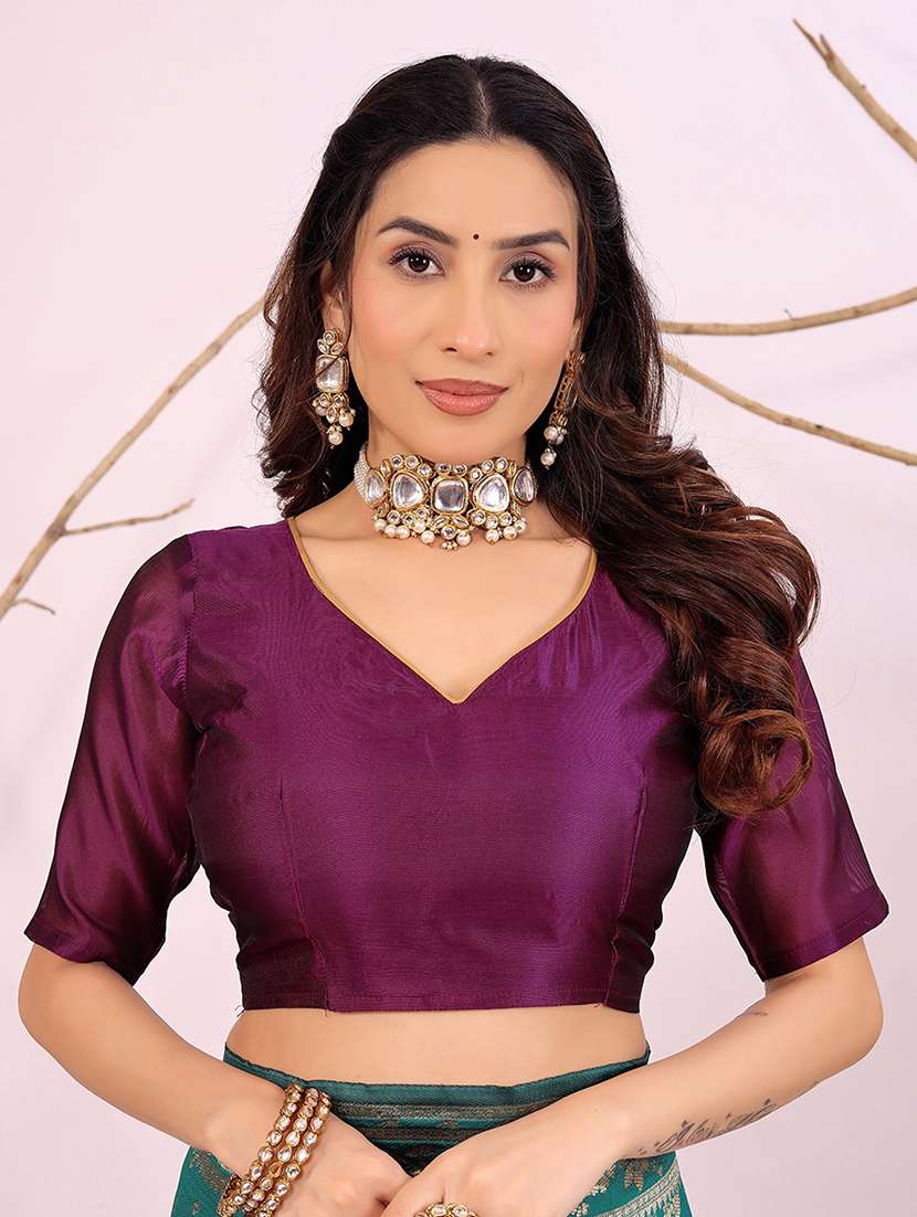 women self design banarasi saree with blouse - 22019187 - Standard Image - 2