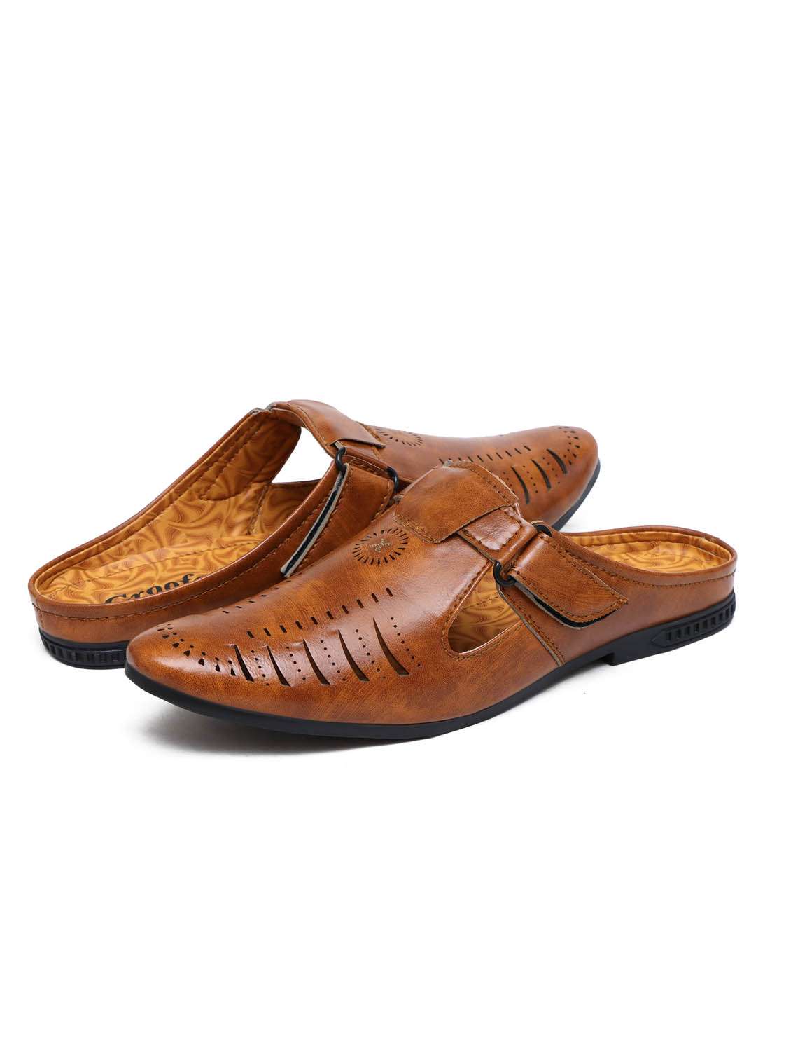 men tan slip on mule - 22019349 - Standard Image - 2