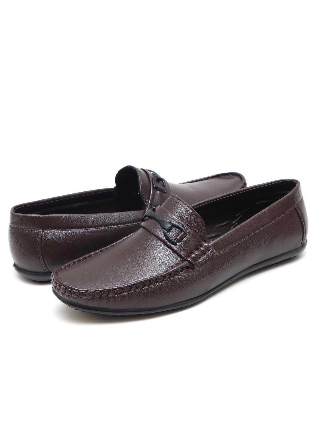 men brown slip on loafer - 22019354 - Standard Image - 2