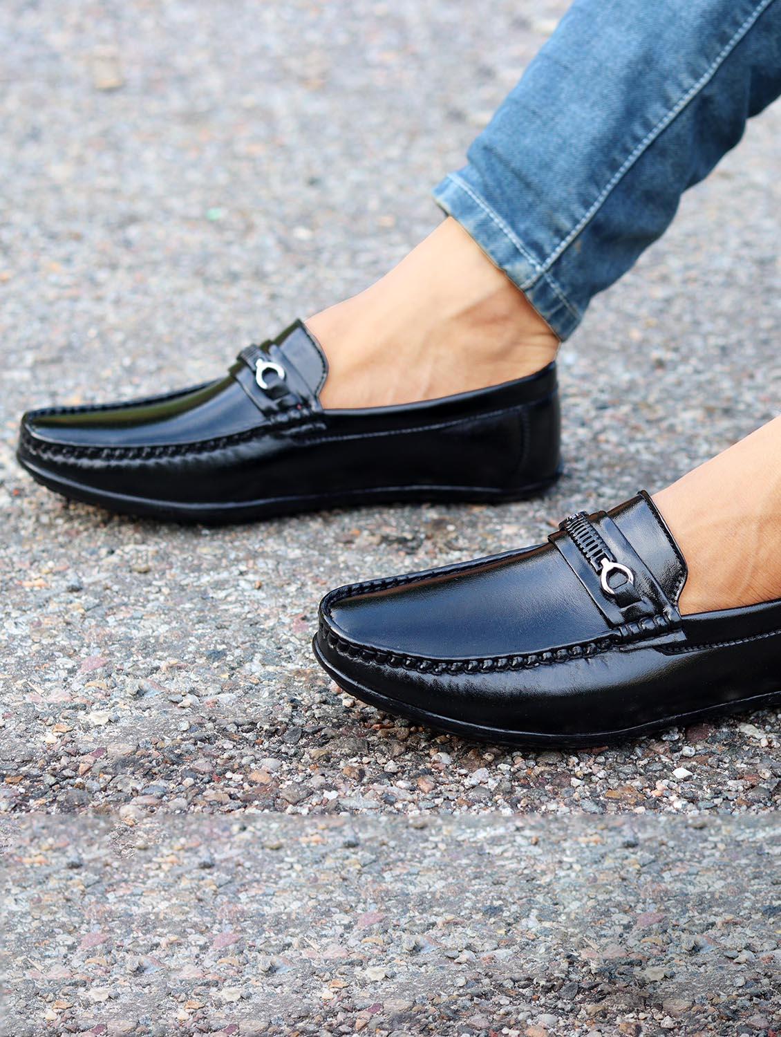 men black slip on loafer - 22019355 - Zoom Image - 0