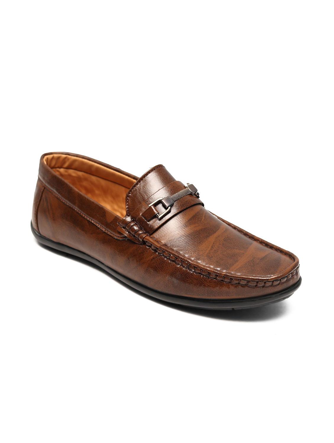 men brown slip on loafer - 22019357 - Standard Image - 2