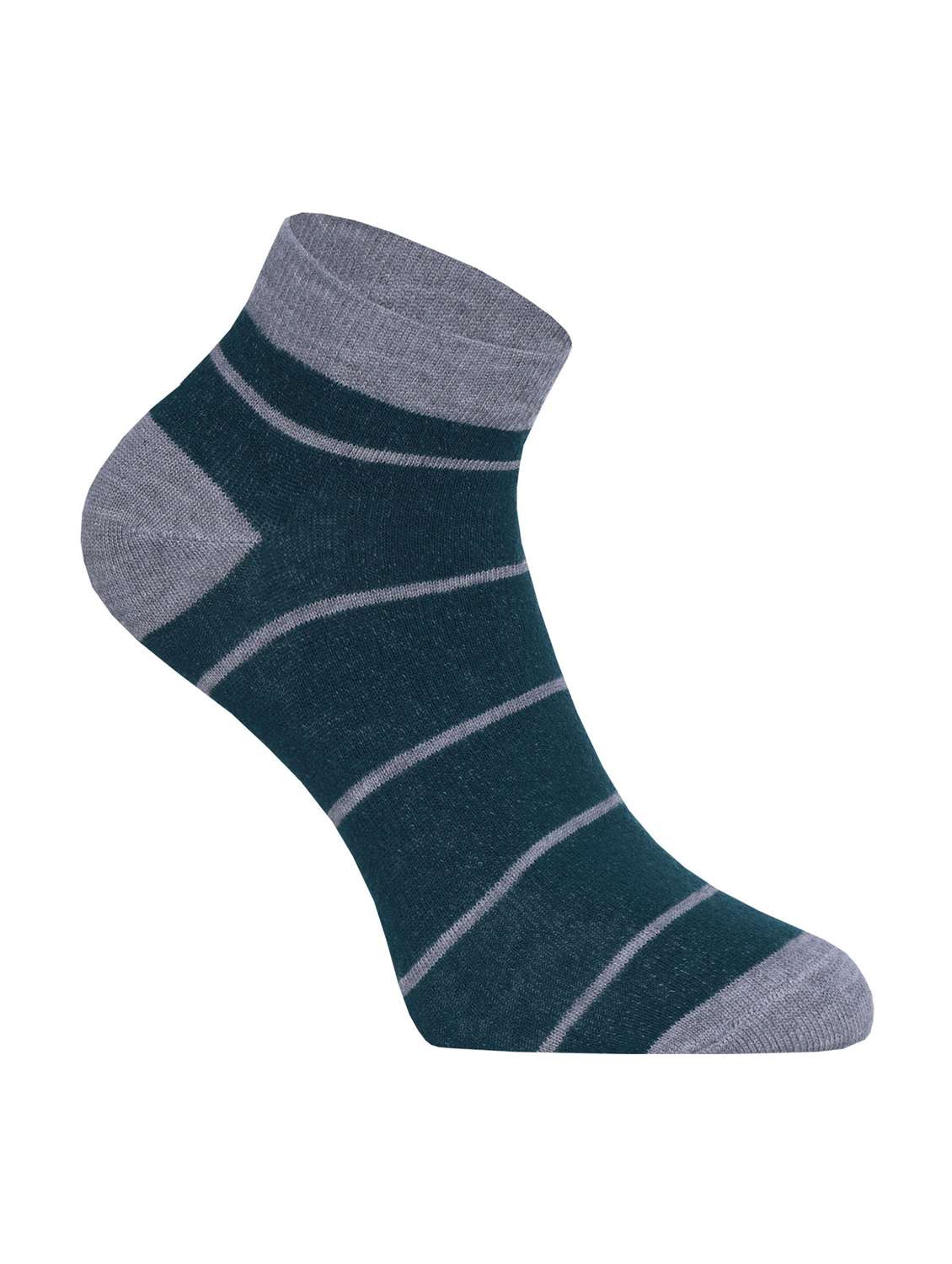 pack of 3 striped ankle length socks - 22019711 -  Standard Image - 2