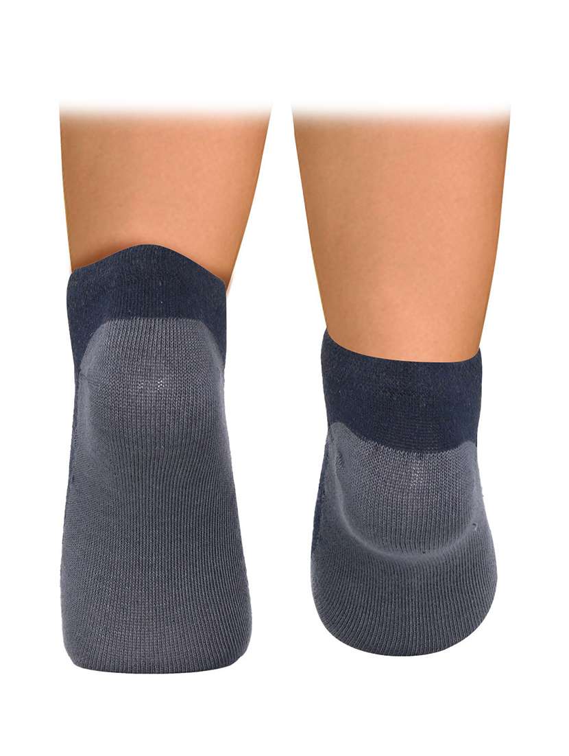 pack of 2 solid ankle length socks - 22019714 -  Standard Image - 2