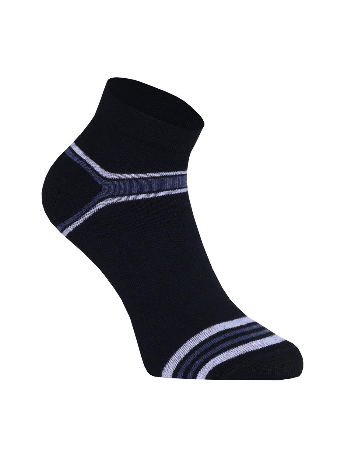 pack of 3 striped ankle length socks - 22019732 - Standard Image - 2