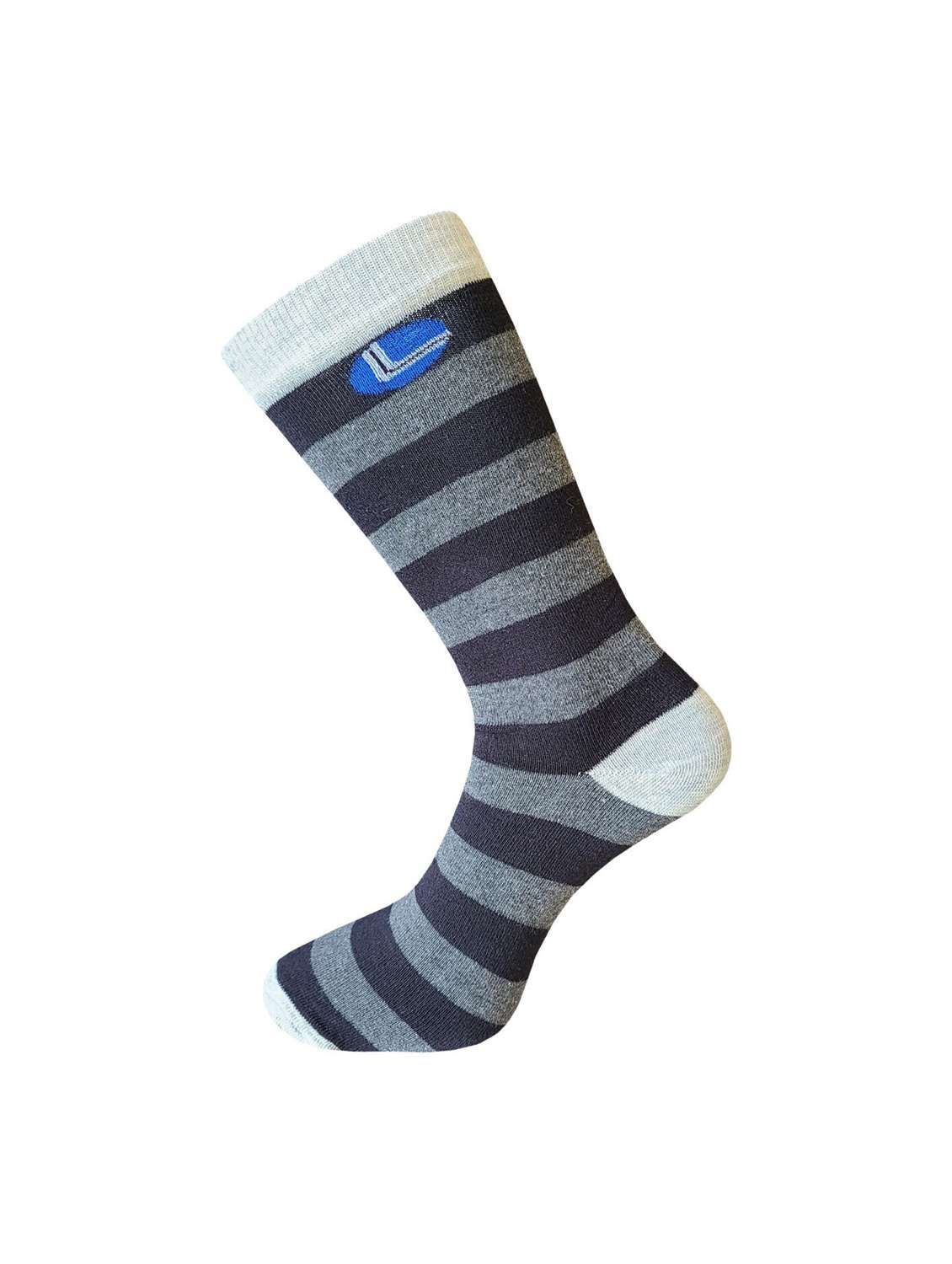 pack of 2 striped above ankle length socks - 22019736 -  Standard Image - 2