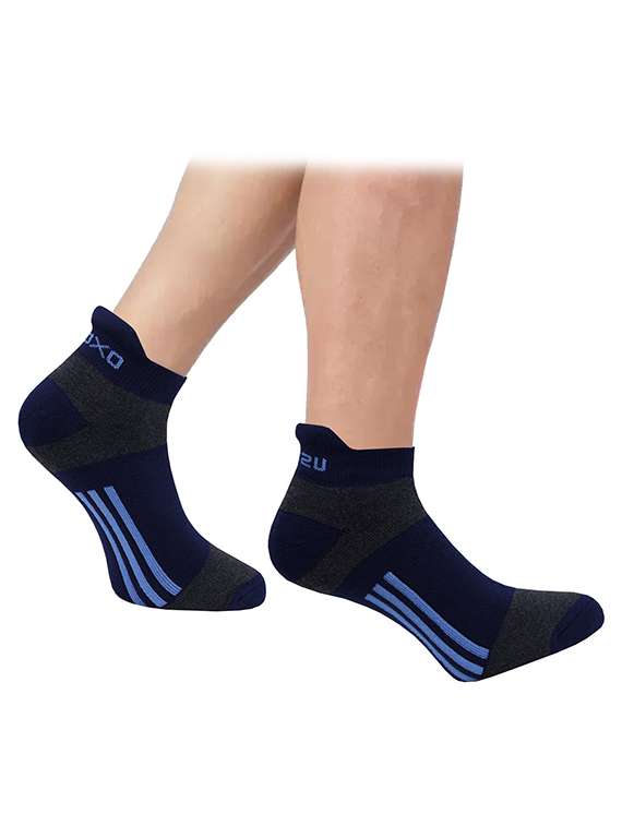women pack of 3 striped ankle length socks  - 22019737 -  Standard Image - 2