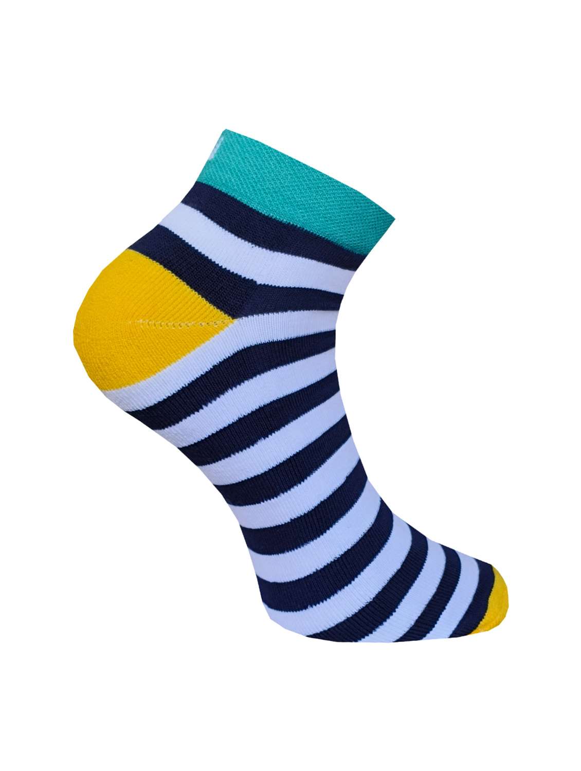  pack of 3 striped ankle length socks  - 22019739 -  Standard Image - 2