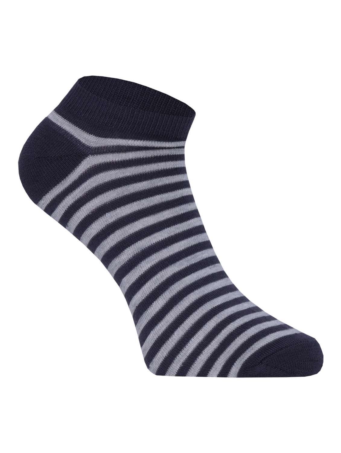 pack of 3 striped ankle length socks  - 22019744 -  Standard Image - 2