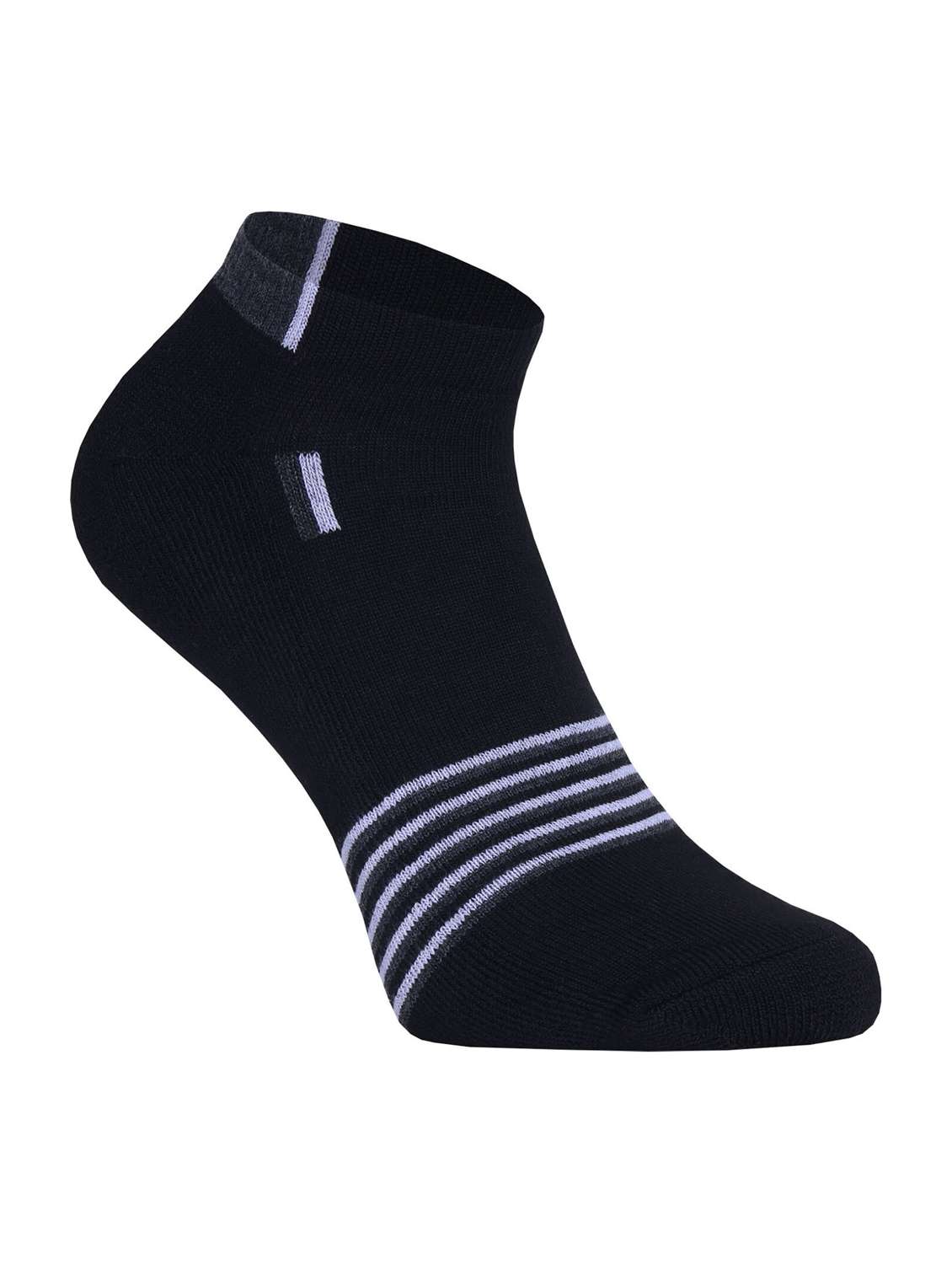 pack of 3 striped ankle length socks - 22019752 -  Standard Image - 2