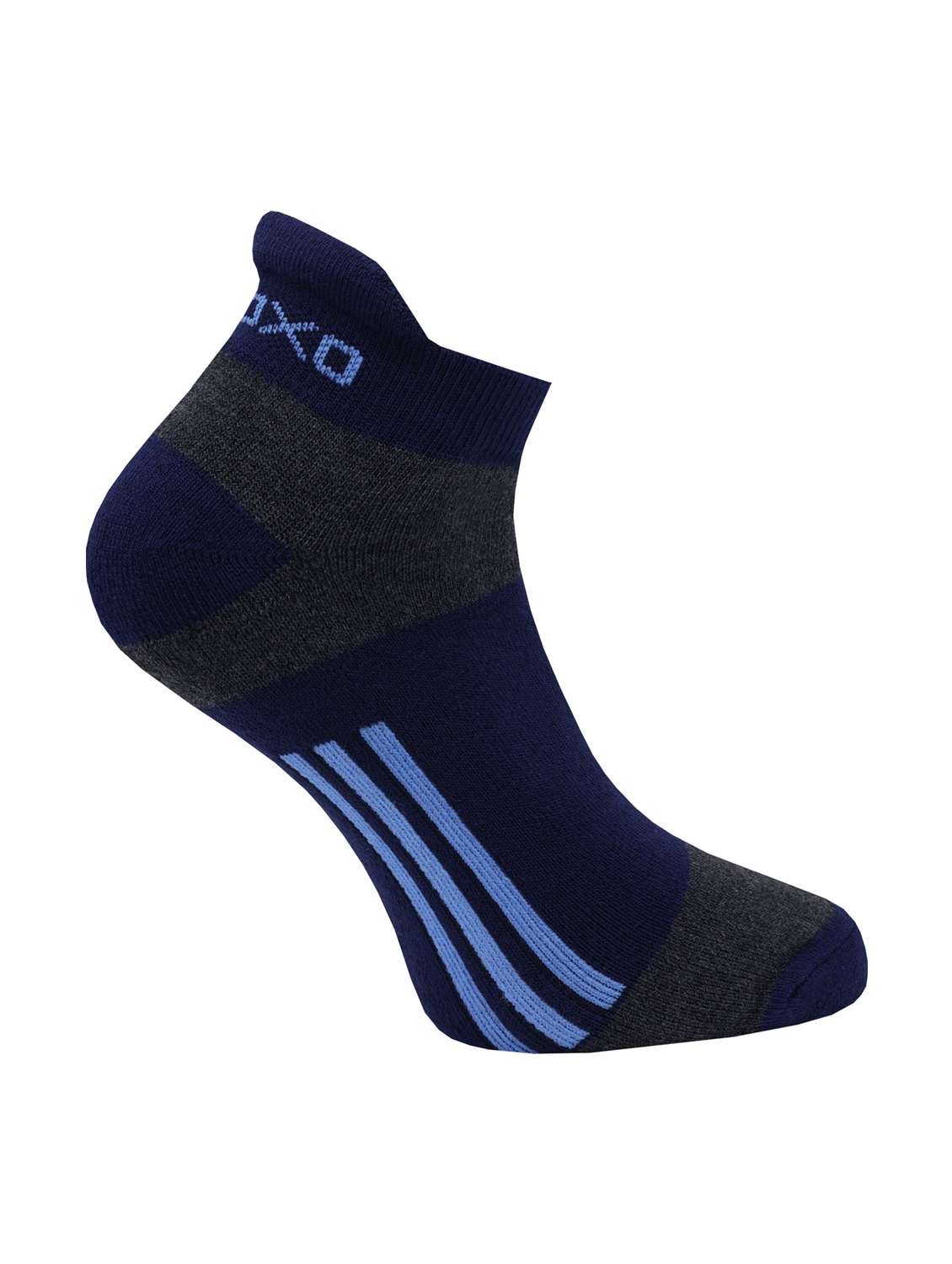 pack of 3 striped ankle length socks - 22019753 -  Standard Image - 2