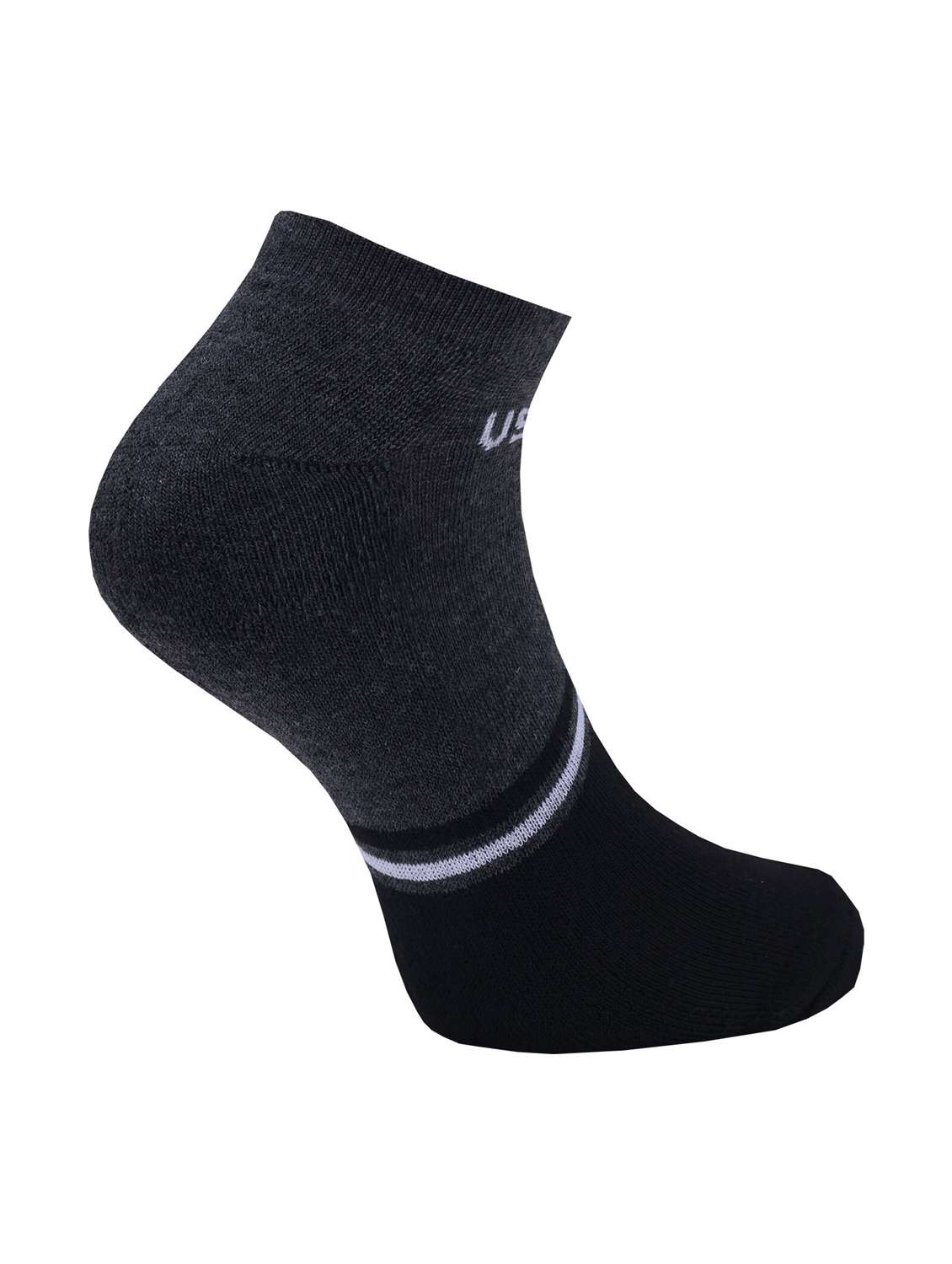 pack of 3 striped ankle length socks - 22019756 -  Standard Image - 2