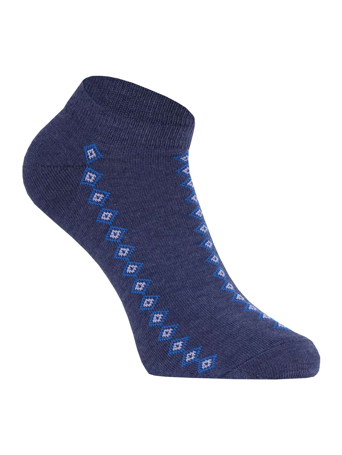 pack of 3 printed ankle length socks - 22019757 -  Standard Image - 2
