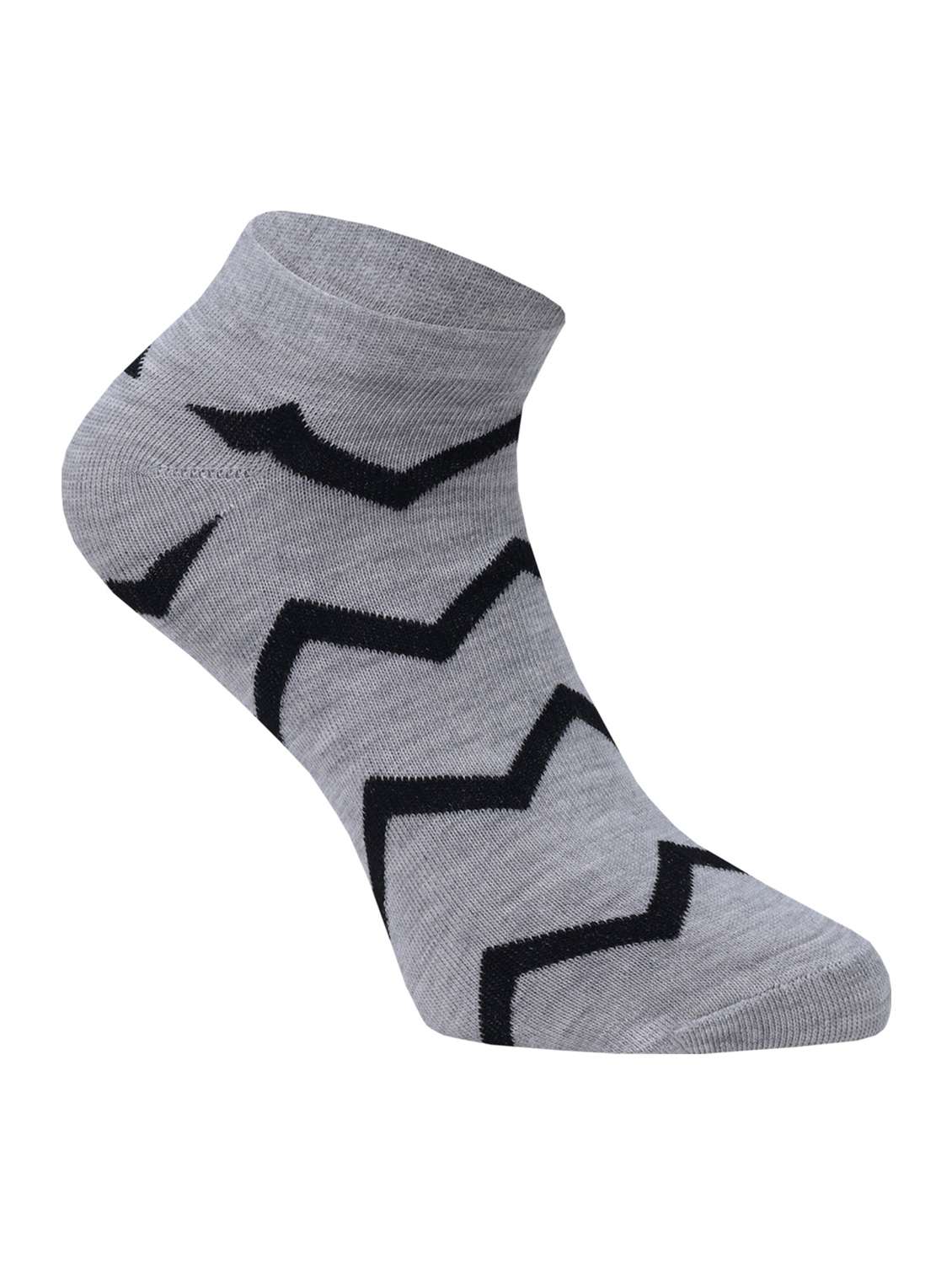 pack of 3 printed ankle length socks - 22019758 -  Standard Image - 2