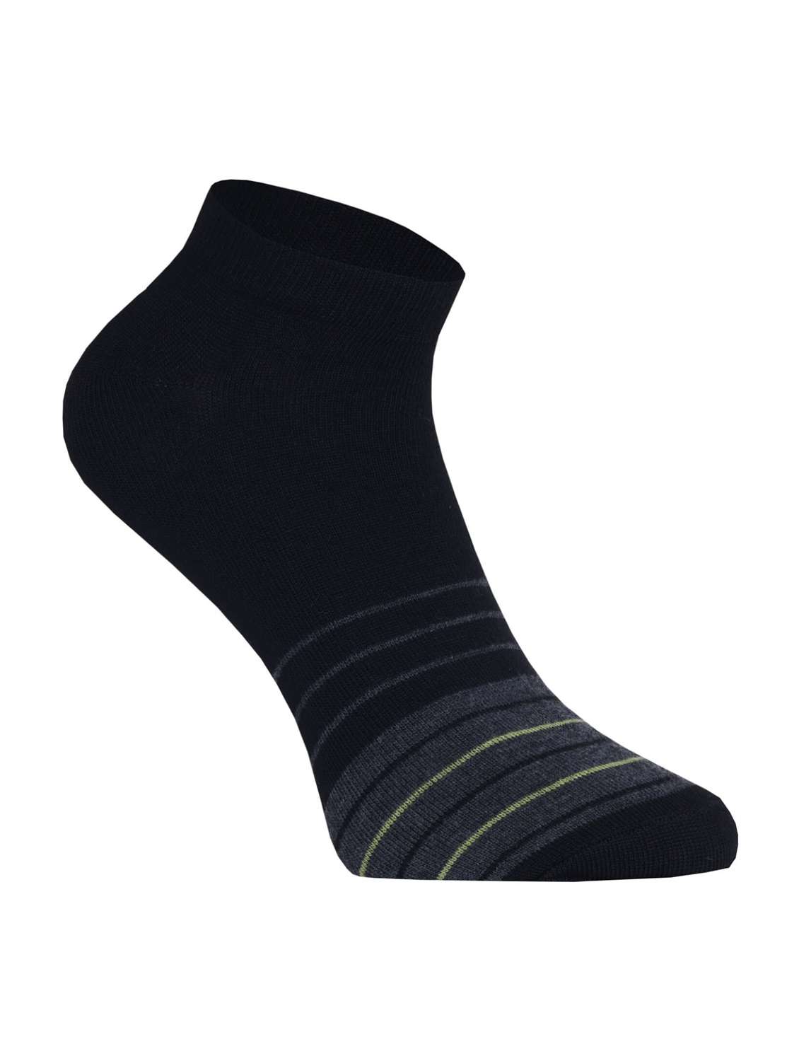pack of 3 striped ankle length socks - 22019766 -  Standard Image - 2