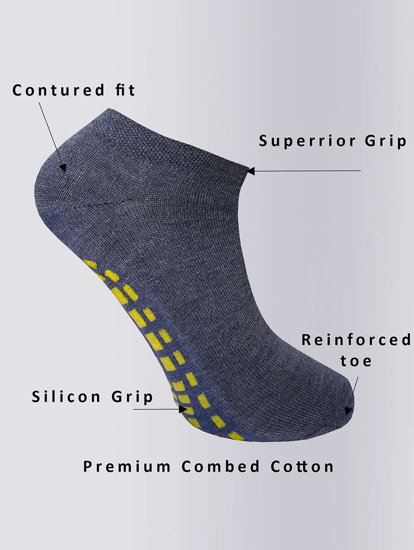 pack of 3 ankle length socks - 22019872 -  Standard Image - 2