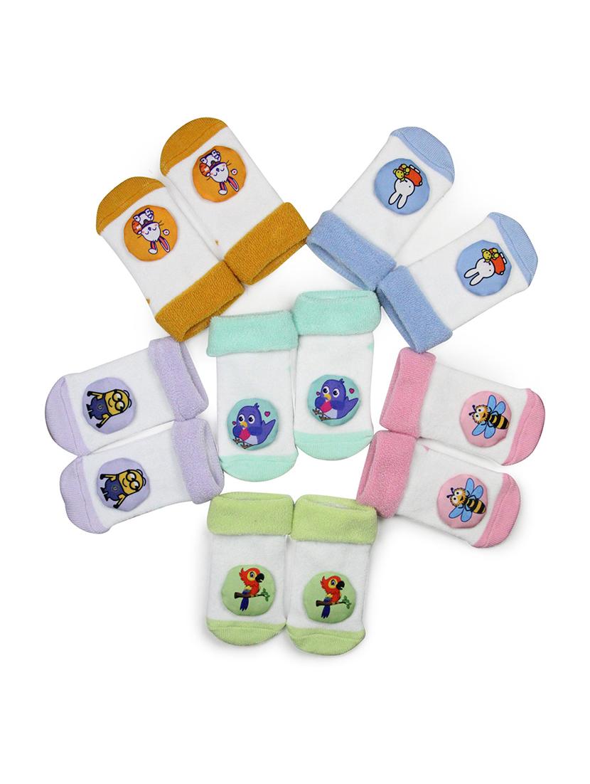 kids pack of 6 socks - 22019921 - Standard Image - 2
