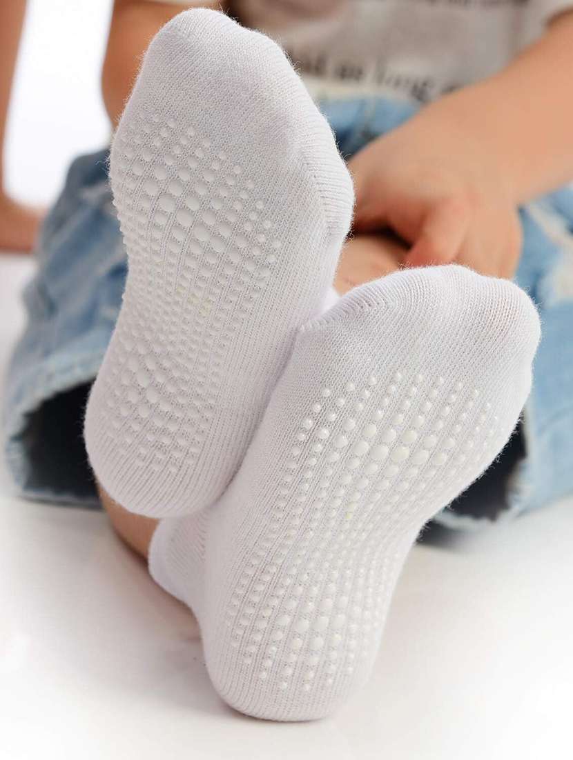 boys pack of 2 solid ankle length socks - 22019927 - Standard Image - 2